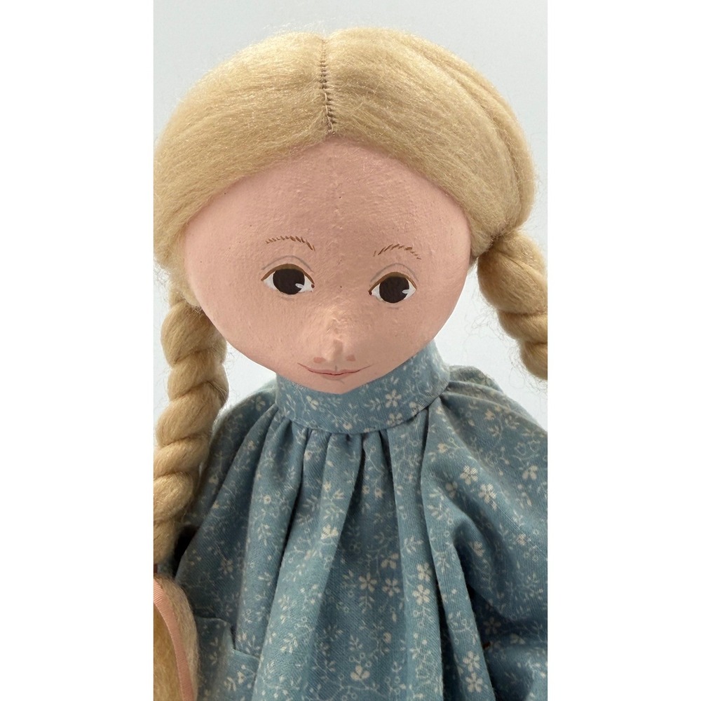 Ellen Turner NIADA Artist Doll Emmie Lou Folk Art Cloth Doll Signed 12.5" - Picture 2 of 15